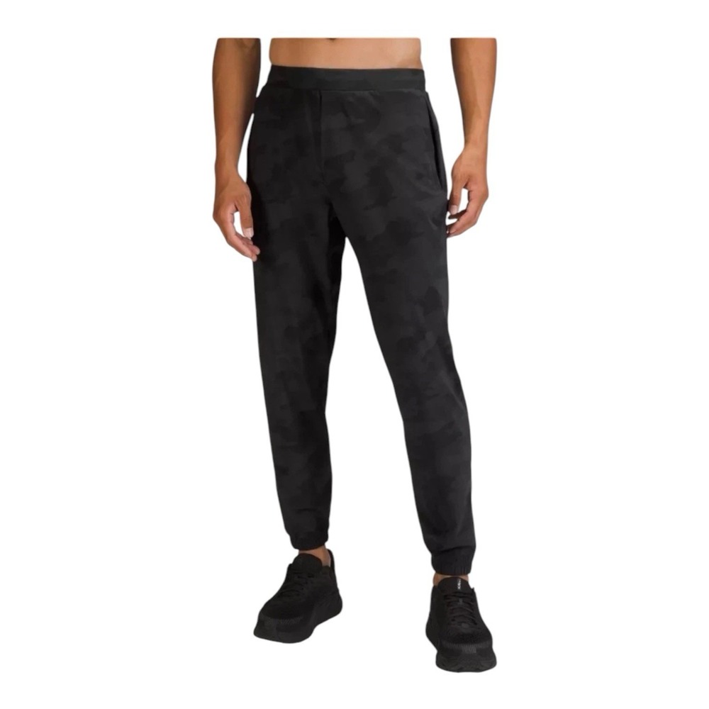 Lululemon Surge Joggers L Heritage Camo Black Athleisure Running Gorpcore Sporty